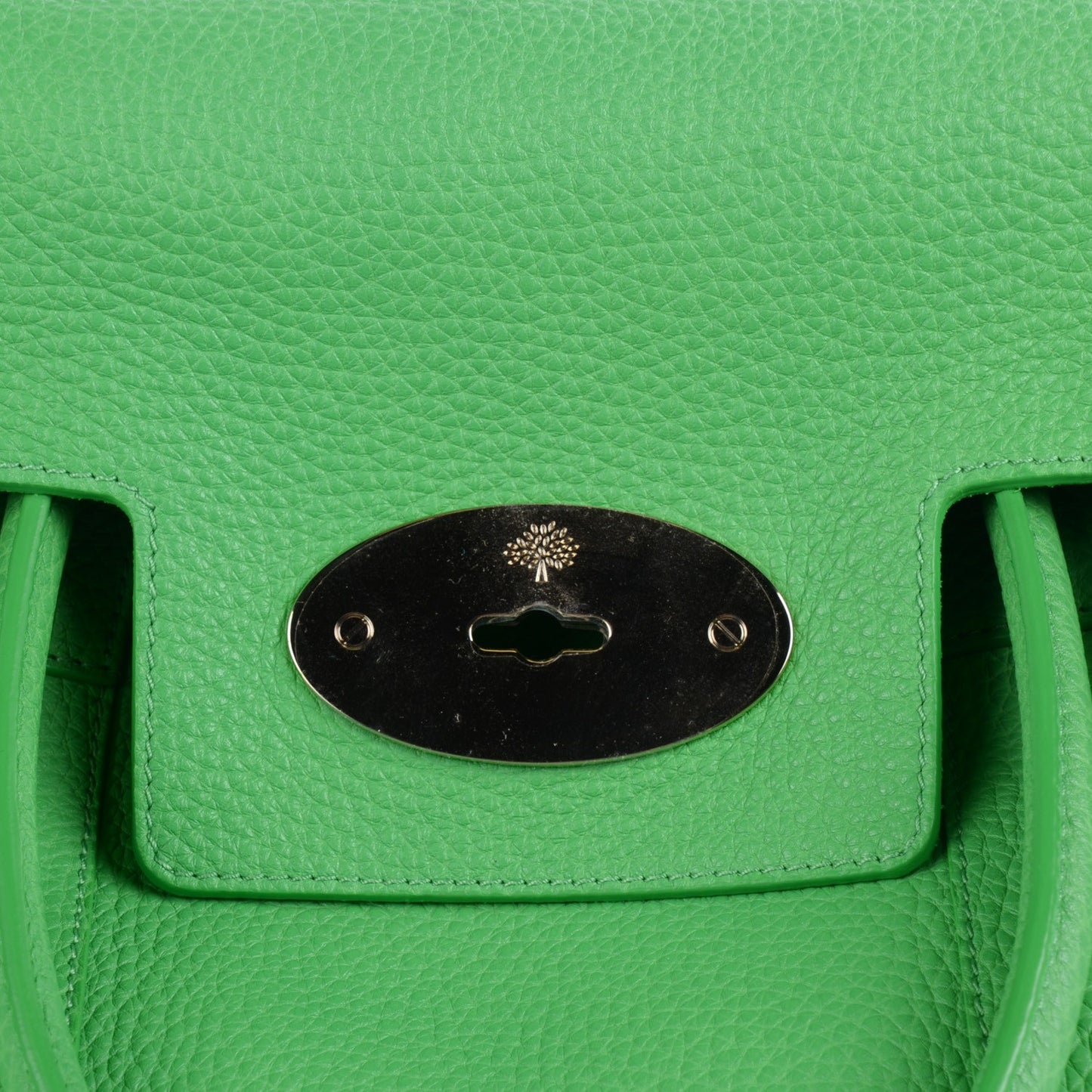 Soft Grain Leather Bayswater Queen Green