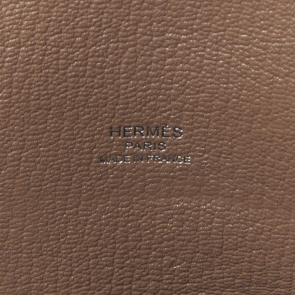 Hermes Taurillon Clemence Jypsiere 28 Etoupe 8 of 10