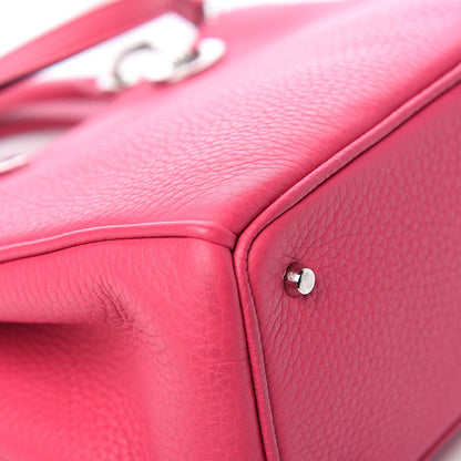 Christian Dior Bullcalf Small Diorissimo Tote Pink Red 10 of 12