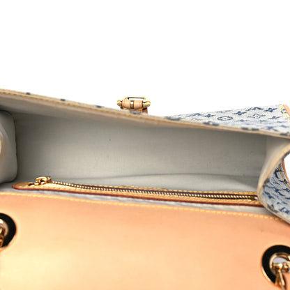 Louis Vuitton Mini Monogram Camille Blue 7 of 9