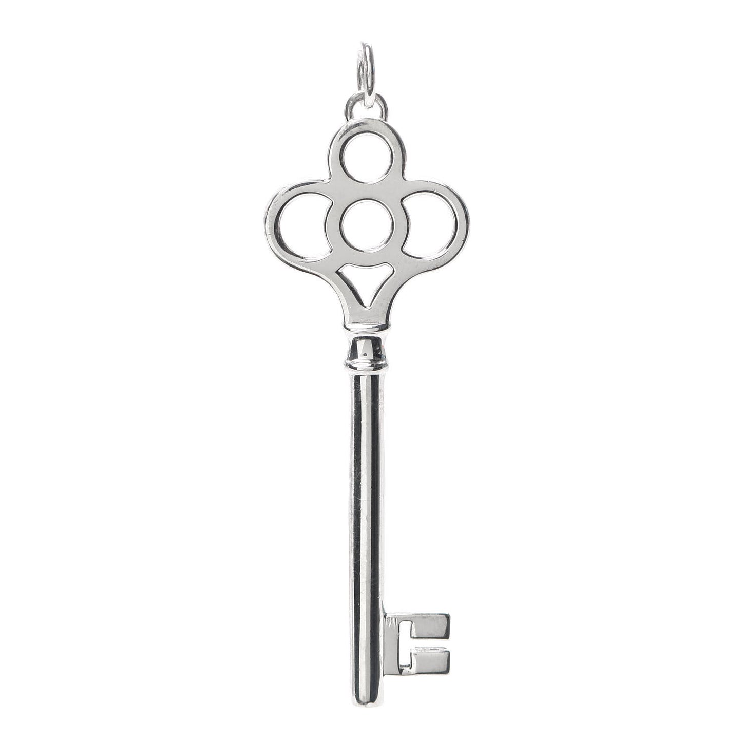 Sterling Silver Crown Key Pendant