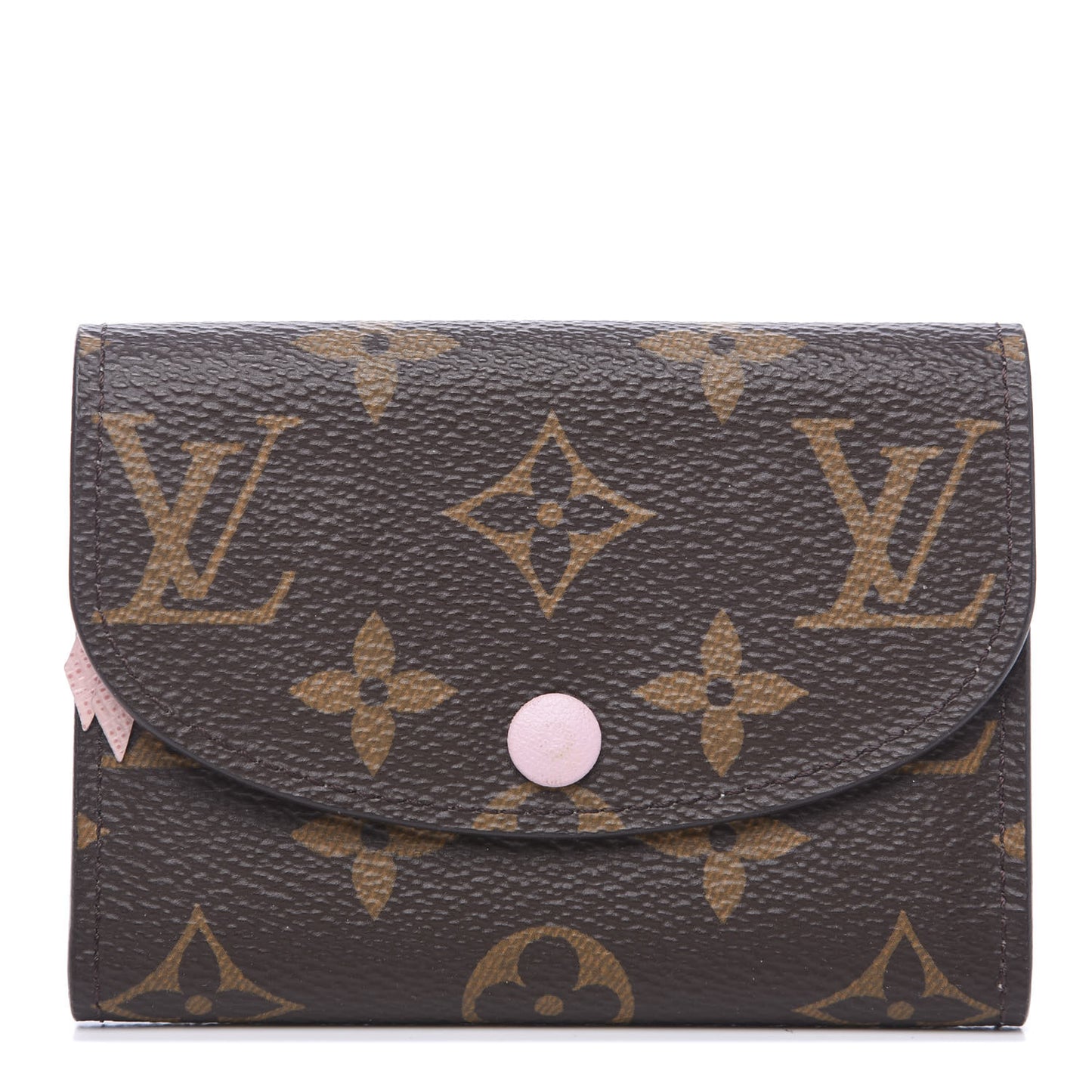 Monogram Rosalie Coin Purse Rose Ballerine