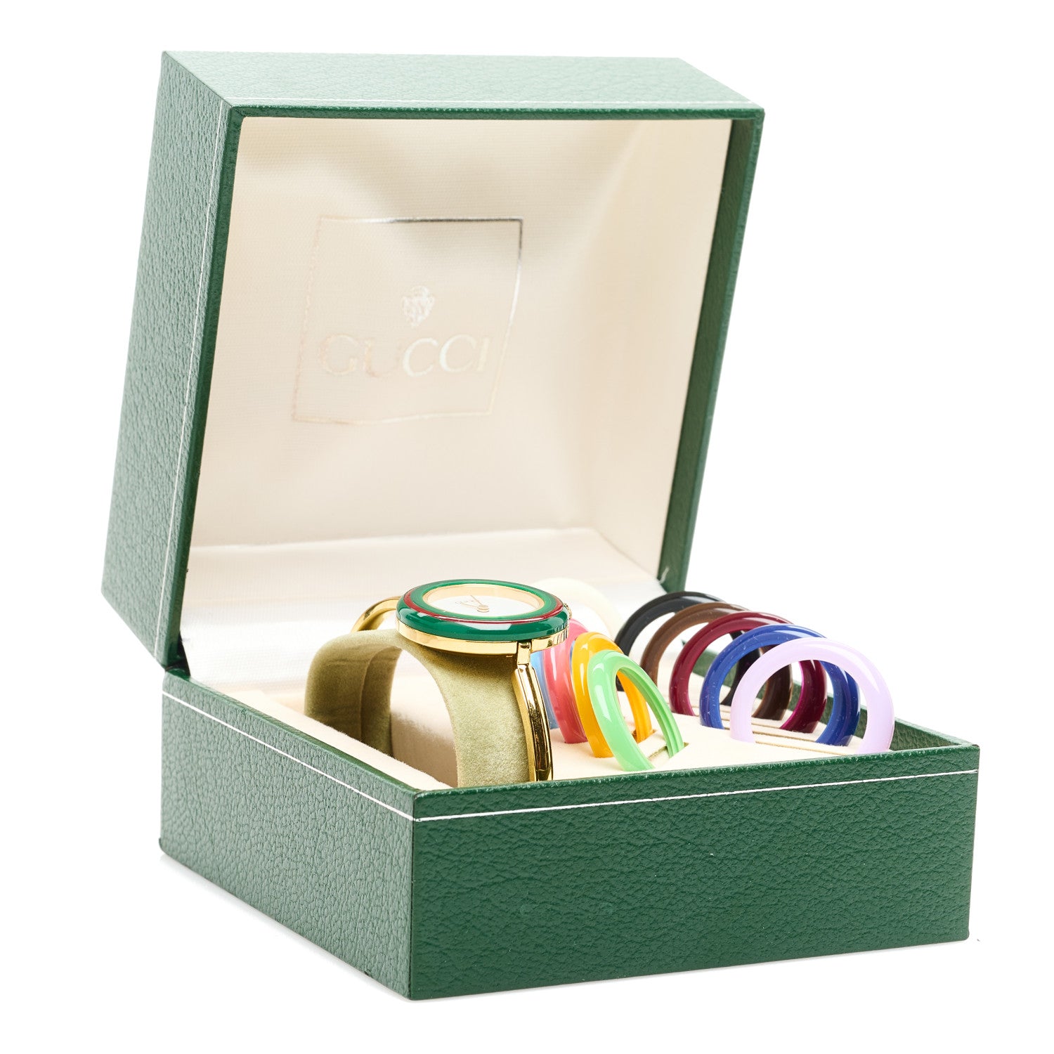 Gucci Stainless Steel 26mm Interchangeable Bezel Quartz Watch 5 of 5