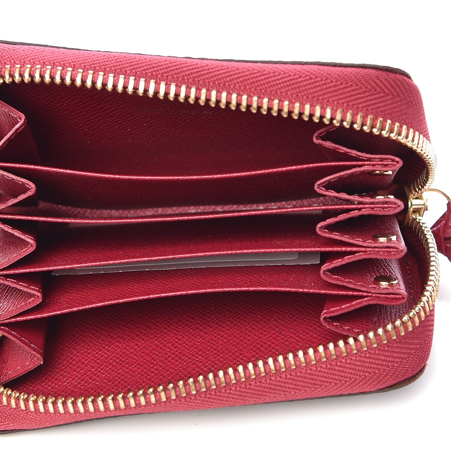 Louis Vuitton Monogram Zippy Multicartes Fuchsia 5 of 7