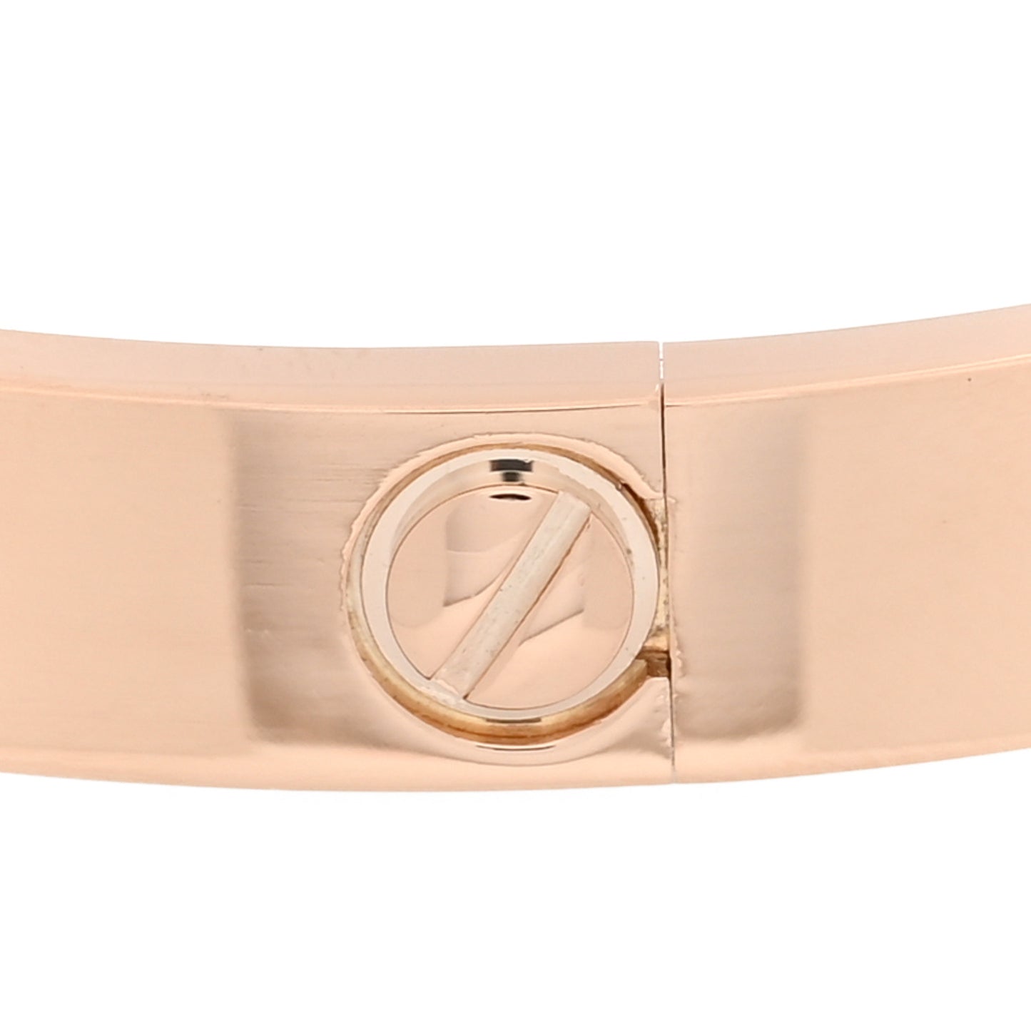 18K Pink Gold LOVE Bracelet 17