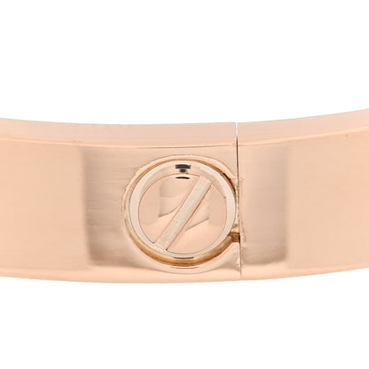 Cartier 18K Pink Gold LOVE Bracelet 17 6 of 8