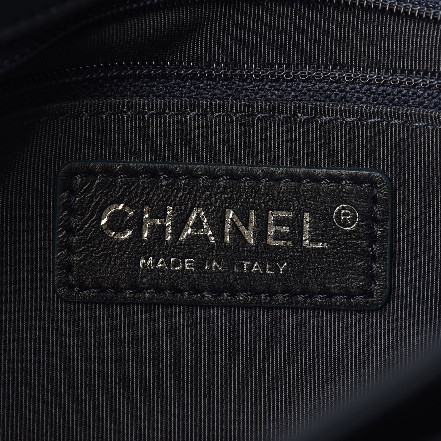 Chanel Calfskin Jumbo Tramezzo Flap Navy 6 of 9