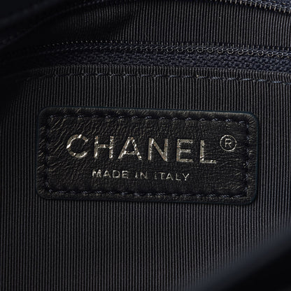 Chanel Calfskin Jumbo Tramezzo Flap Navy 6 of 9