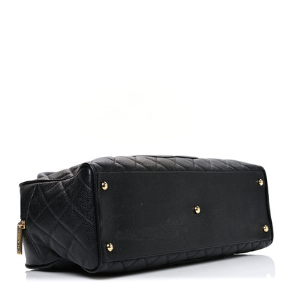 Chanel Caviar Quilted Large Bowler Black 4 of 10