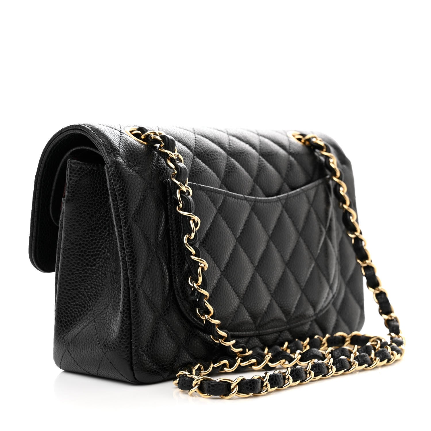 Chanel Caviar Quilted Small Double Flap Black 3 of 11