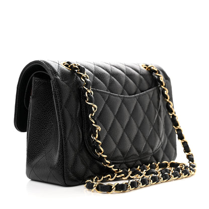 Chanel Caviar Quilted Small Double Flap Black 3 of 11