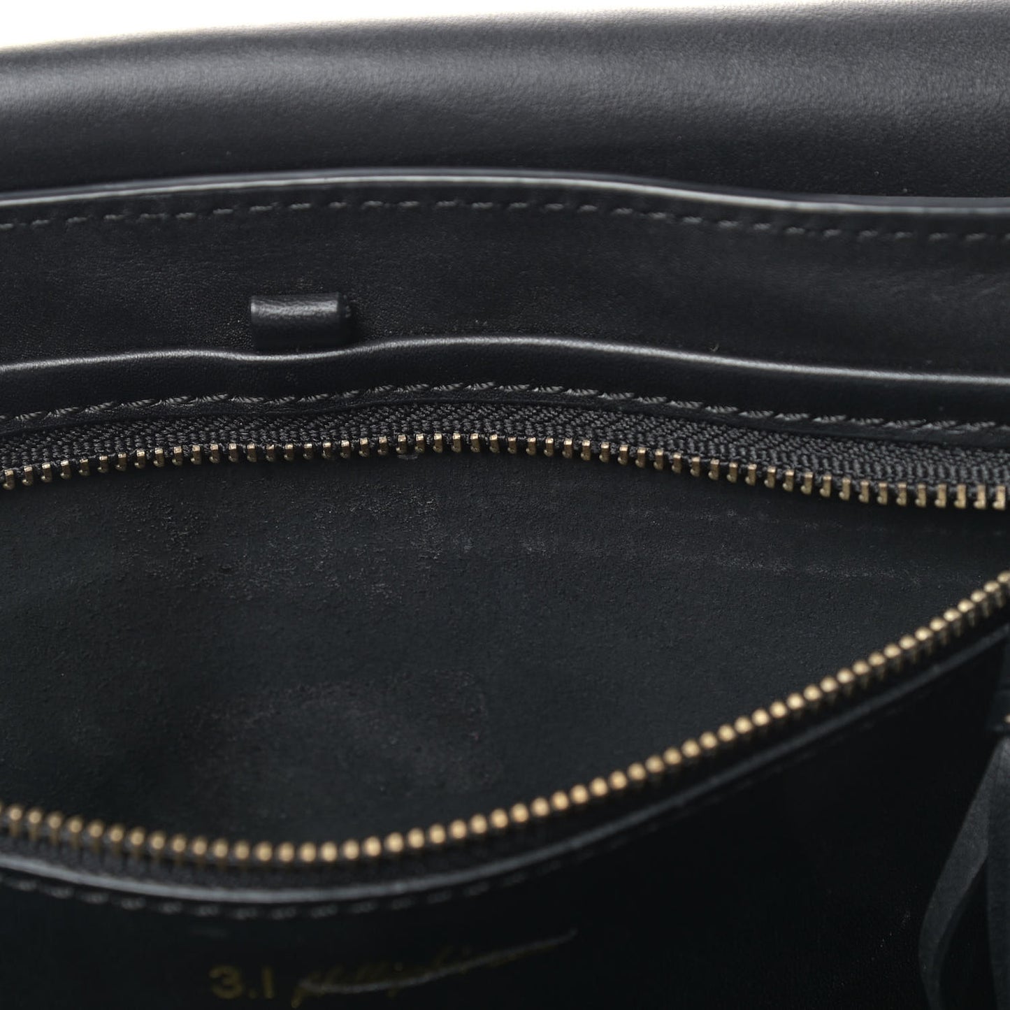 Smooth Calfskin Large Pashli Satchel Black