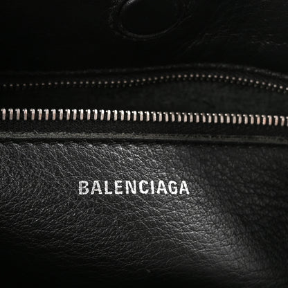 Balenciaga Veau Papier A6 Zip Around Tote Black 7 of 11