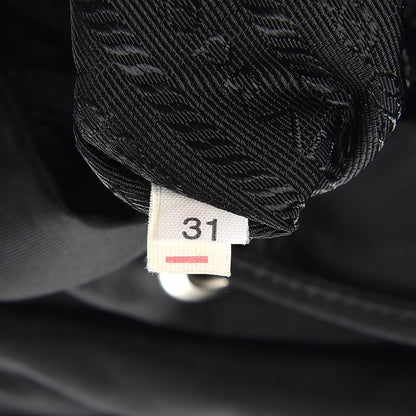 Prada Nylon Vela Medium Backpack Black 7 of 9