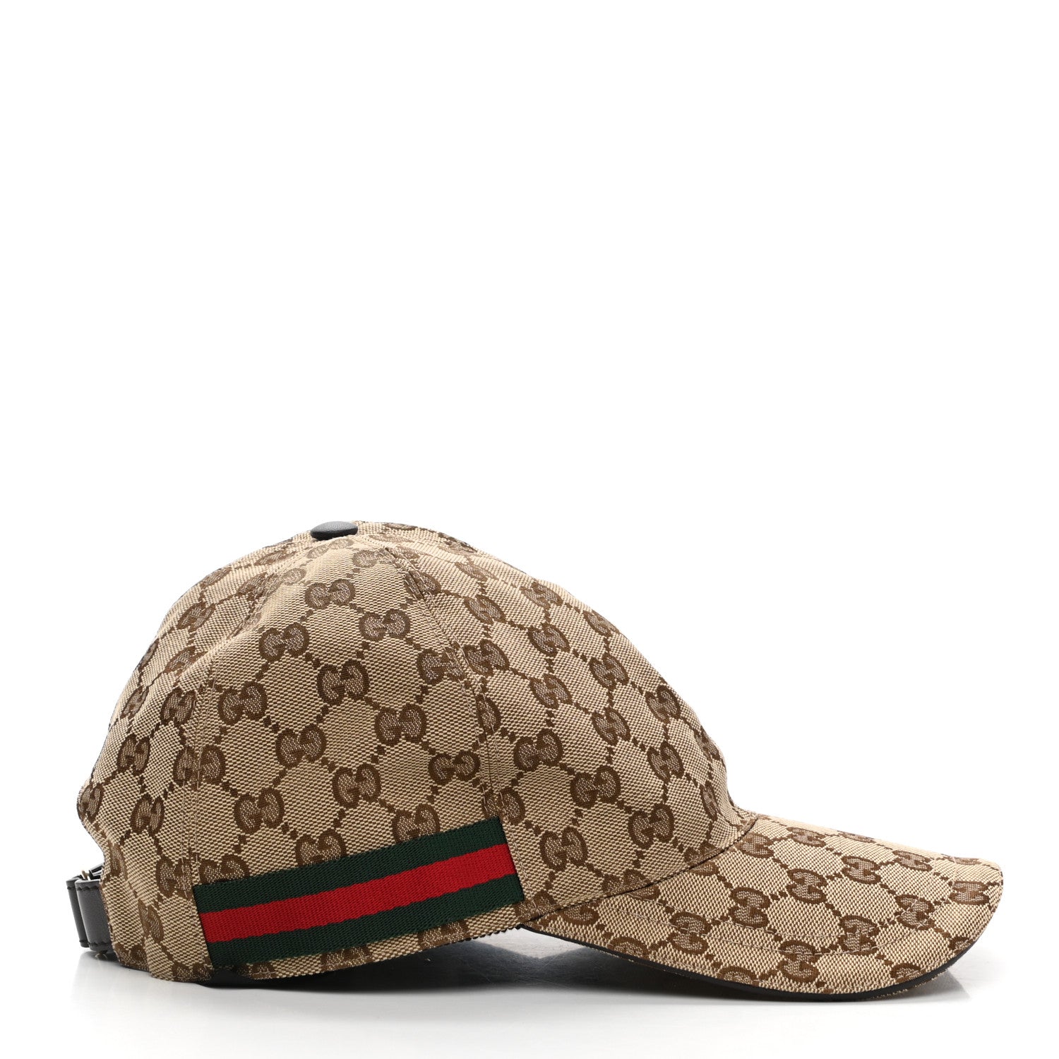 Gucci Monogram Web Baseball Hat M Beige Cocoa 5 of 9