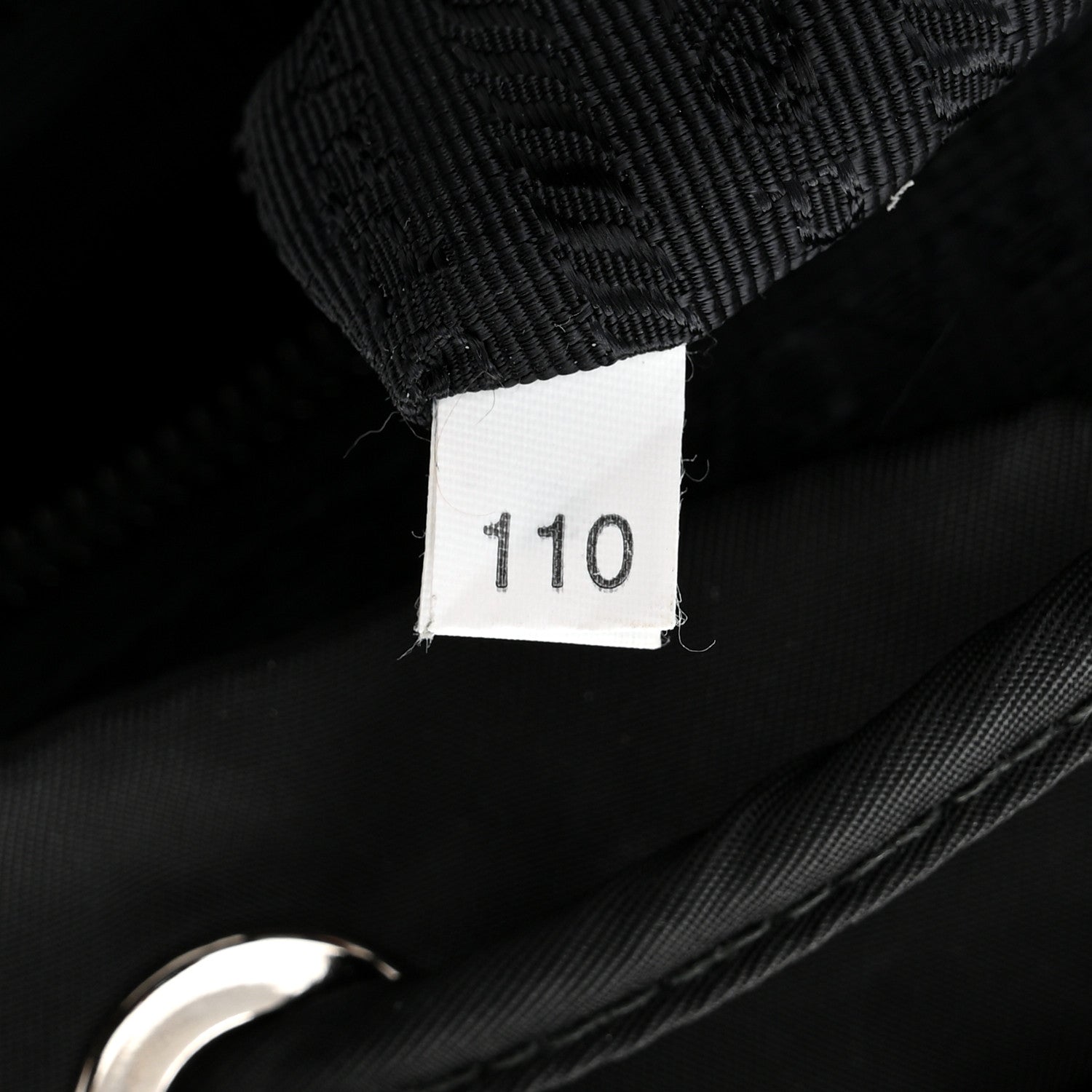 Prada Tessuto Nylon Saffiano Medium Backpack Black 7 of 12