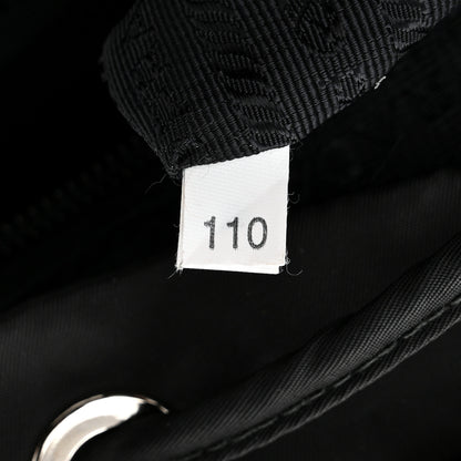 Prada Tessuto Nylon Saffiano Medium Backpack Black 7 of 12