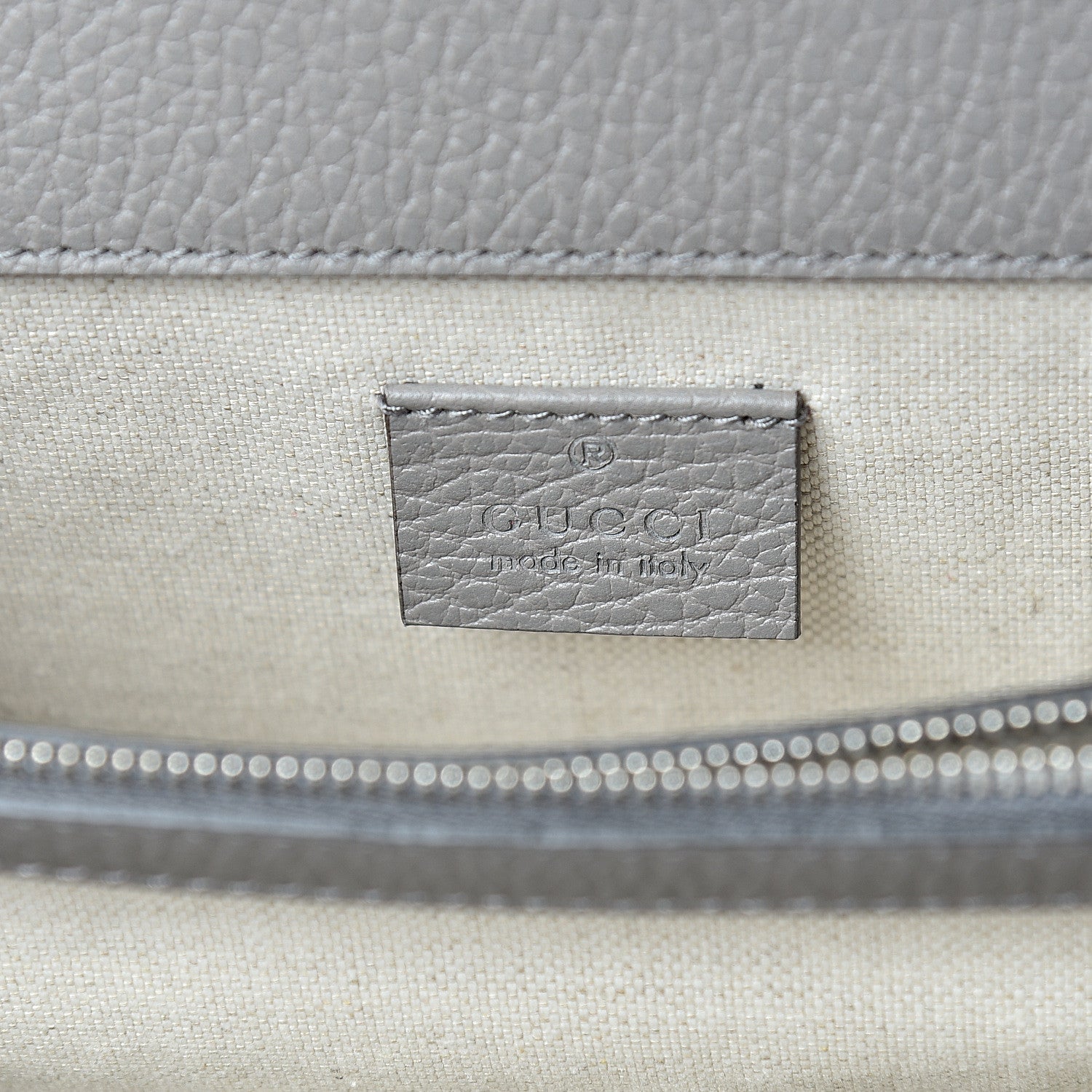 Gucci Pebbled Calfskin Small Dionysus Shoulder Bag Dusty Grey 5 of 11