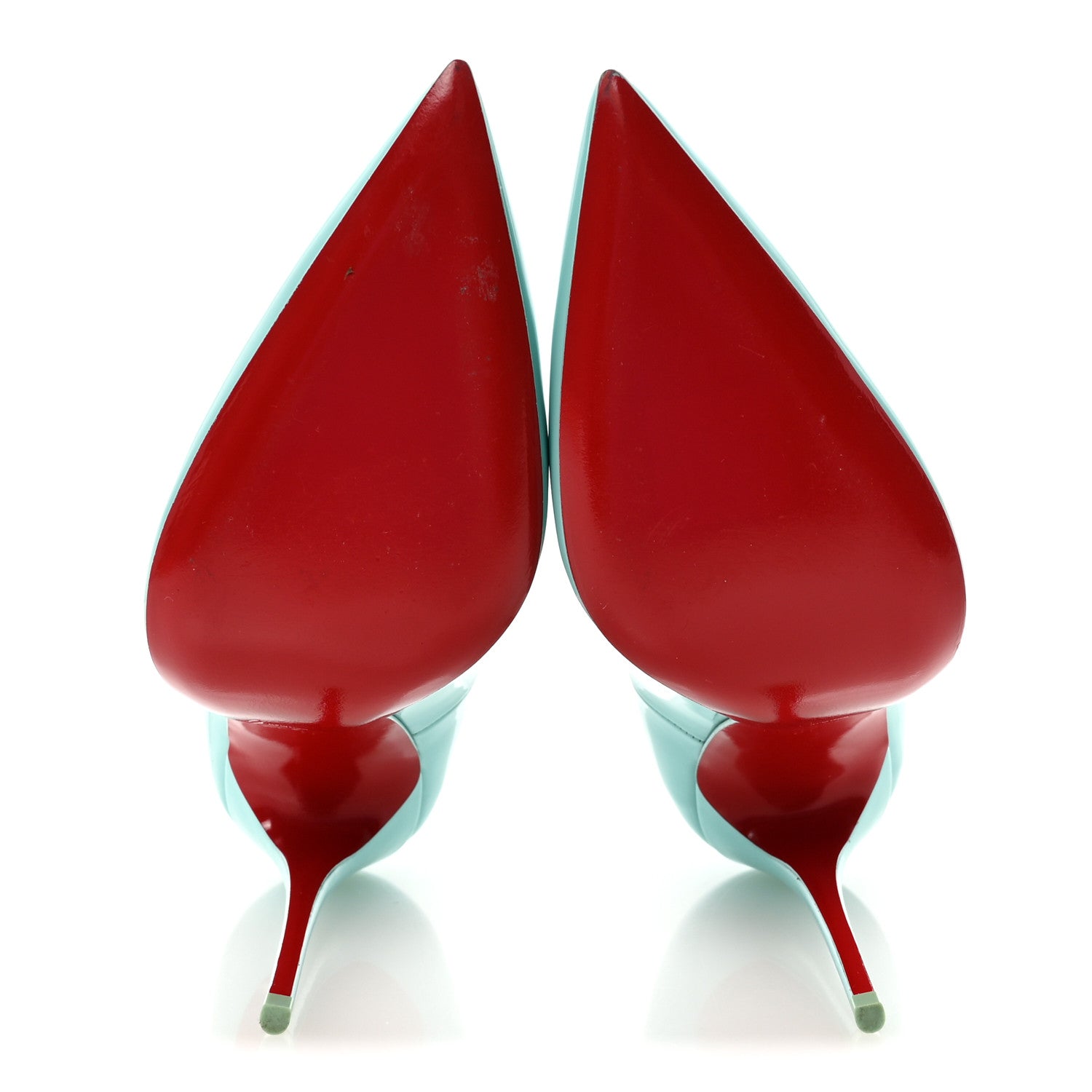 Christian Louboutin Patent So Kate 120 Pumps 37 Pacific 6 of 8