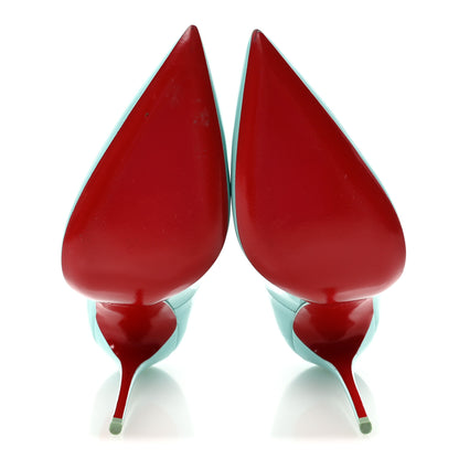 Christian Louboutin Patent So Kate 120 Pumps 37 Pacific 6 of 8