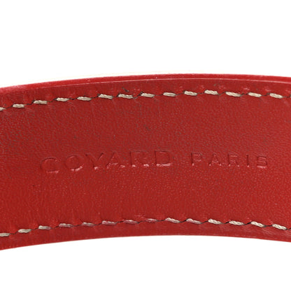 Goyard Goyardine Dog Collar Red 4 of 5