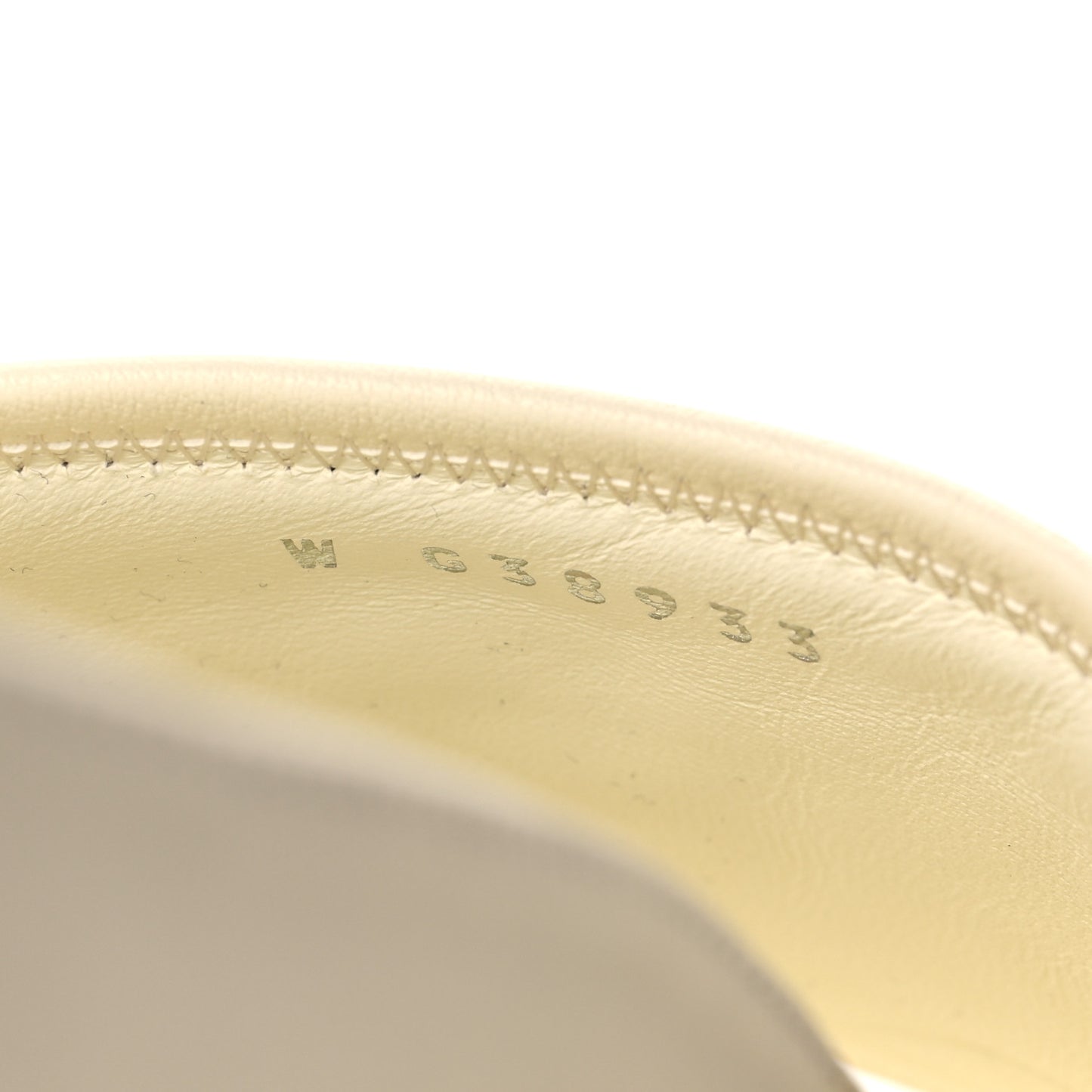 Lambskin Cha-Nel Mule Sandals 40 Ivory Multicolor