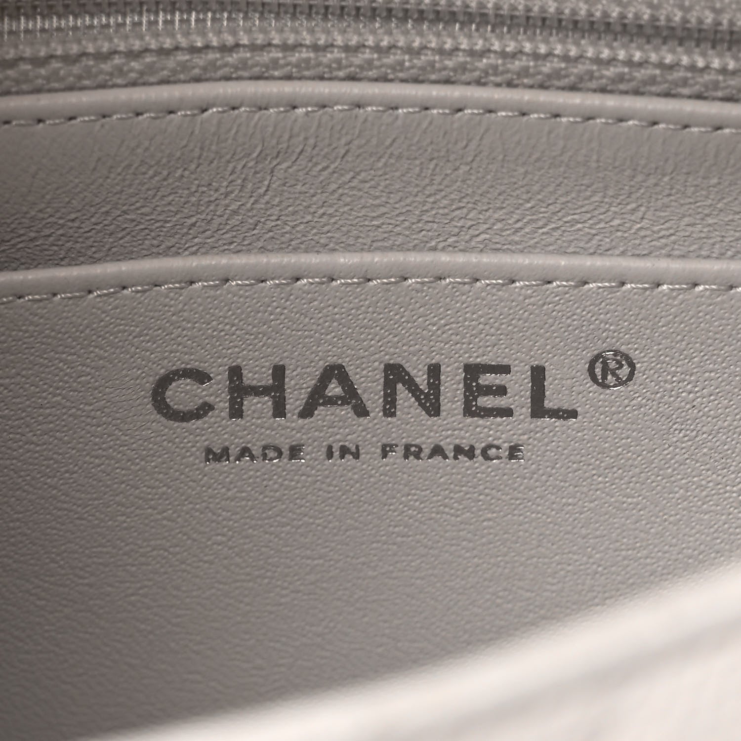 Chanel Caviar Quilted Mini Square Flap White 6 of 14