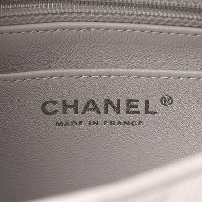 Chanel Caviar Quilted Mini Square Flap White 6 of 14