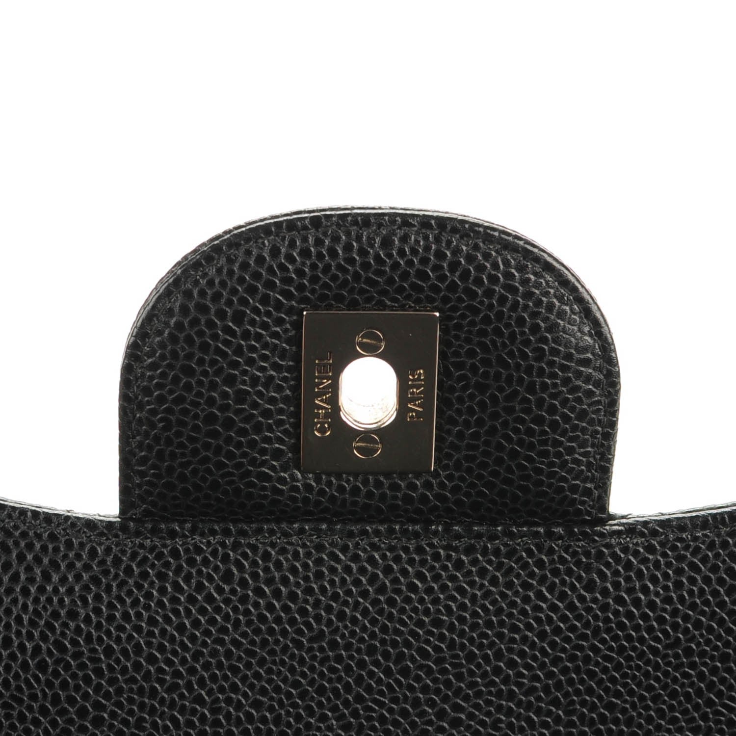 Chanel Caviar Quilted Jumbo Double Flap Black 6 of 8