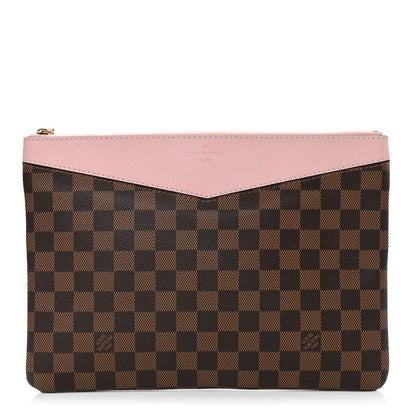Louis Vuitton Damier Ebene Daily Pouch Rose Poudre 1 of 7