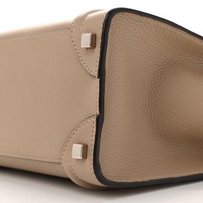 Celine Drummed Calfskin Micro Luggage Dune 9 of 12