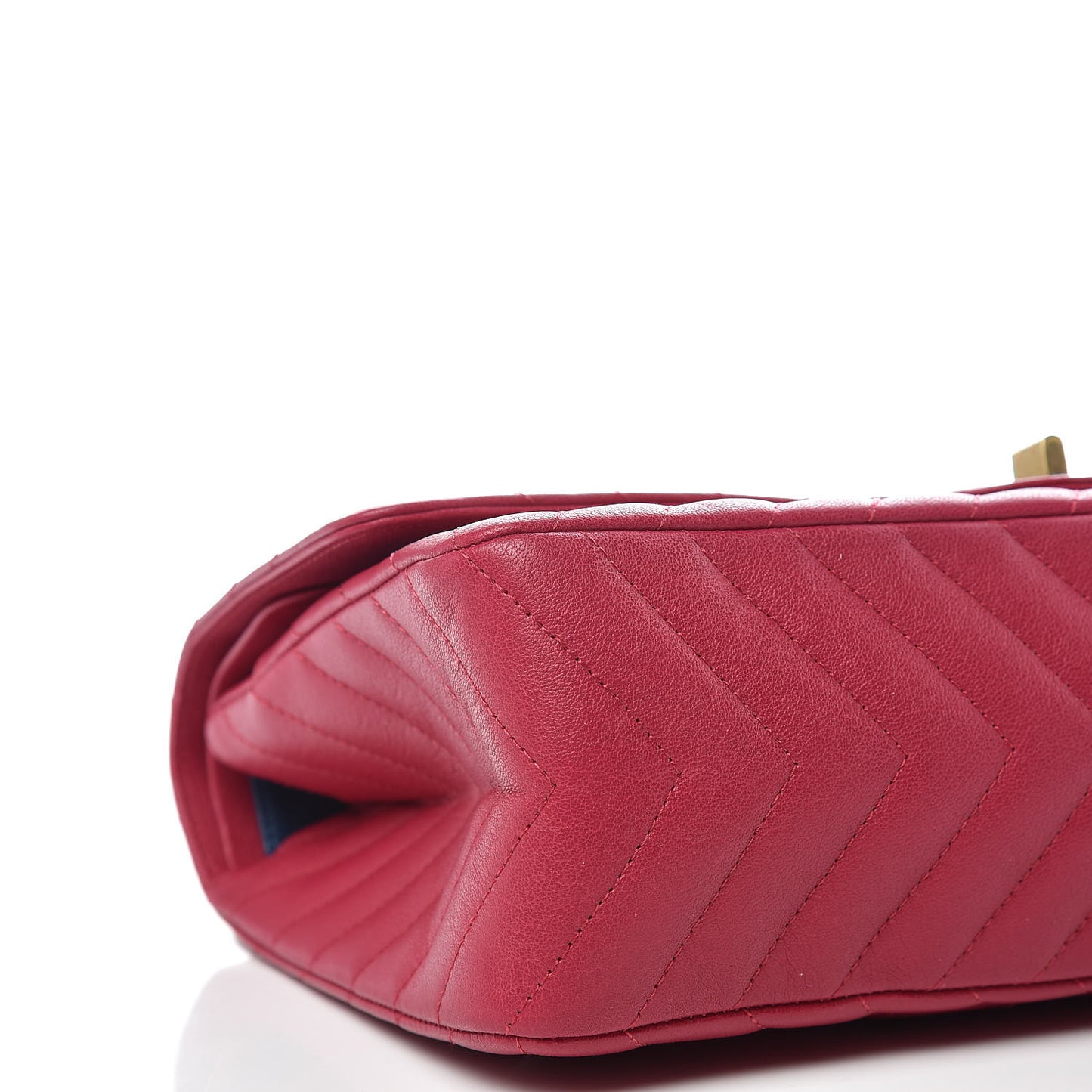 Sheepskin Chevron Quilted 2.55 Reissue 226 Flap Dark Pink
