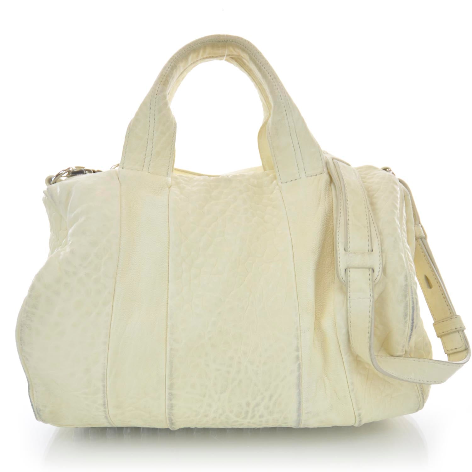 Alexander Wang Leather Rocco Bone 1 of 6