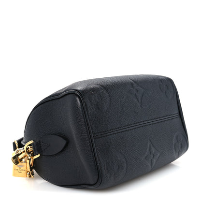 Louis Vuitton Empreinte Monogram Giant Speedy Bandouliere 20 Black 3 of 8
