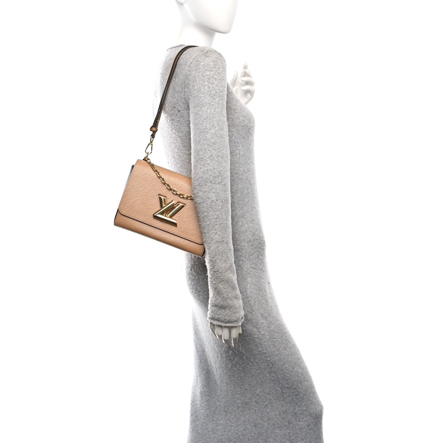 Louis Vuitton Epi Twist Shoulder Bag MM Camel 1745211 – FASHIONPHILE