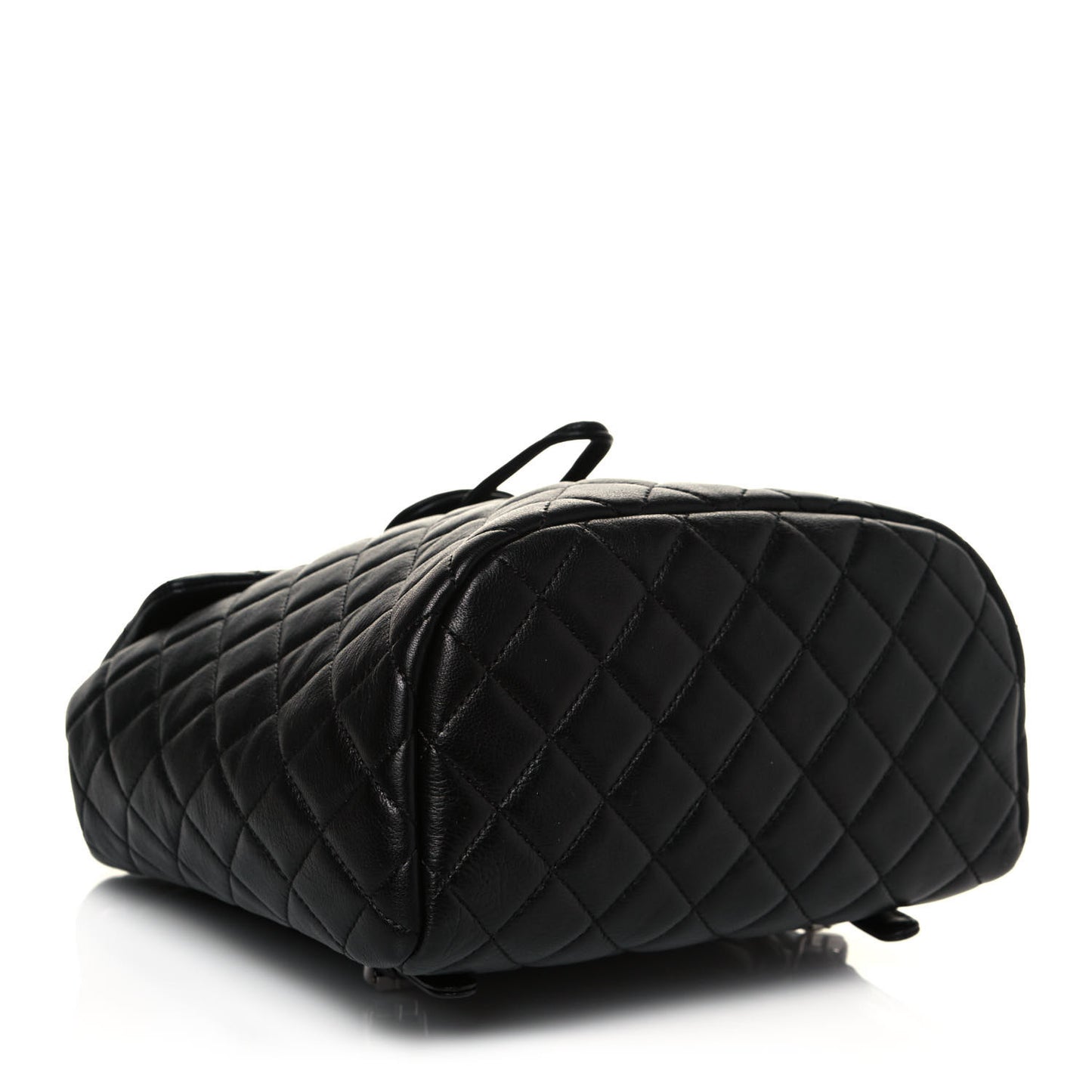 Lambskin Quilted Small Urban Spirit Backpack Black