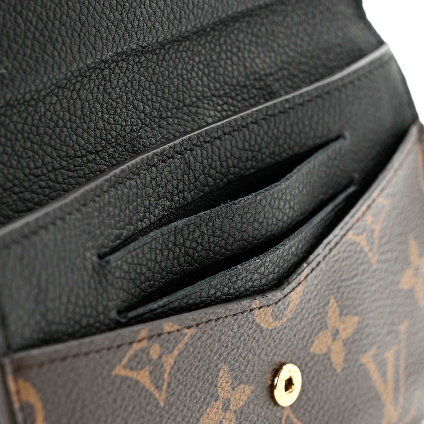 Monogram Pallas Compact Wallet Black