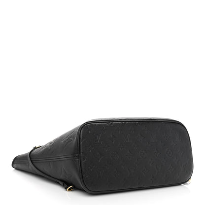 Louis Vuitton Empreinte Monogram Giant Neverfull MM Black 5 of 11