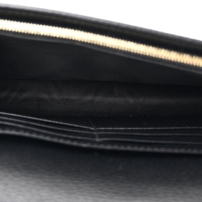 Gucci Calfskin Mini GG Marmont Chain Wallet Black 5 of 11