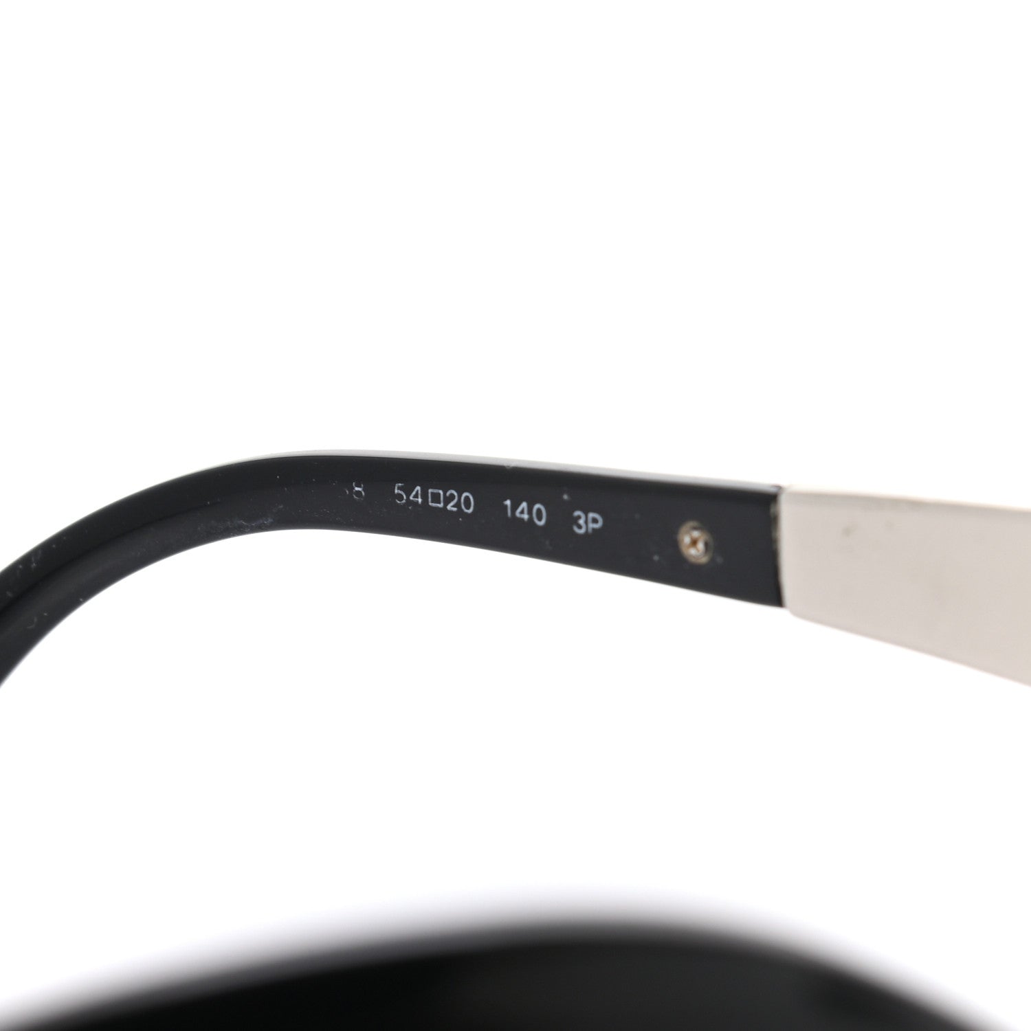 Chanel Acetate Tweed Effect CC Sunglasses Black 6 of 8