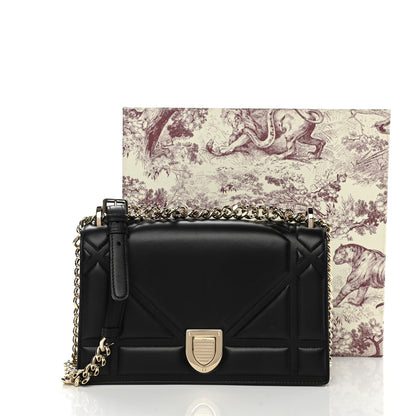 Christian Dior Lambskin Medium Diorama Flap Bag Black 12 of 12