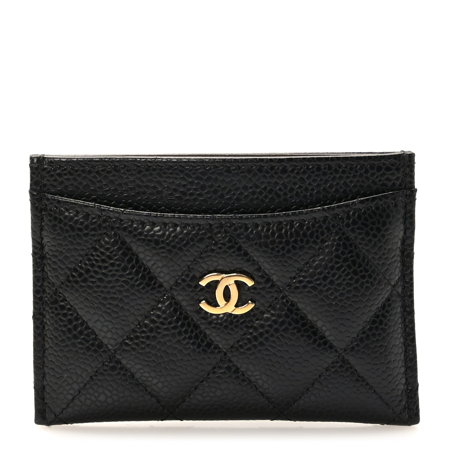 Chanel Caviar Quilted Card Holder Black 1 of 9