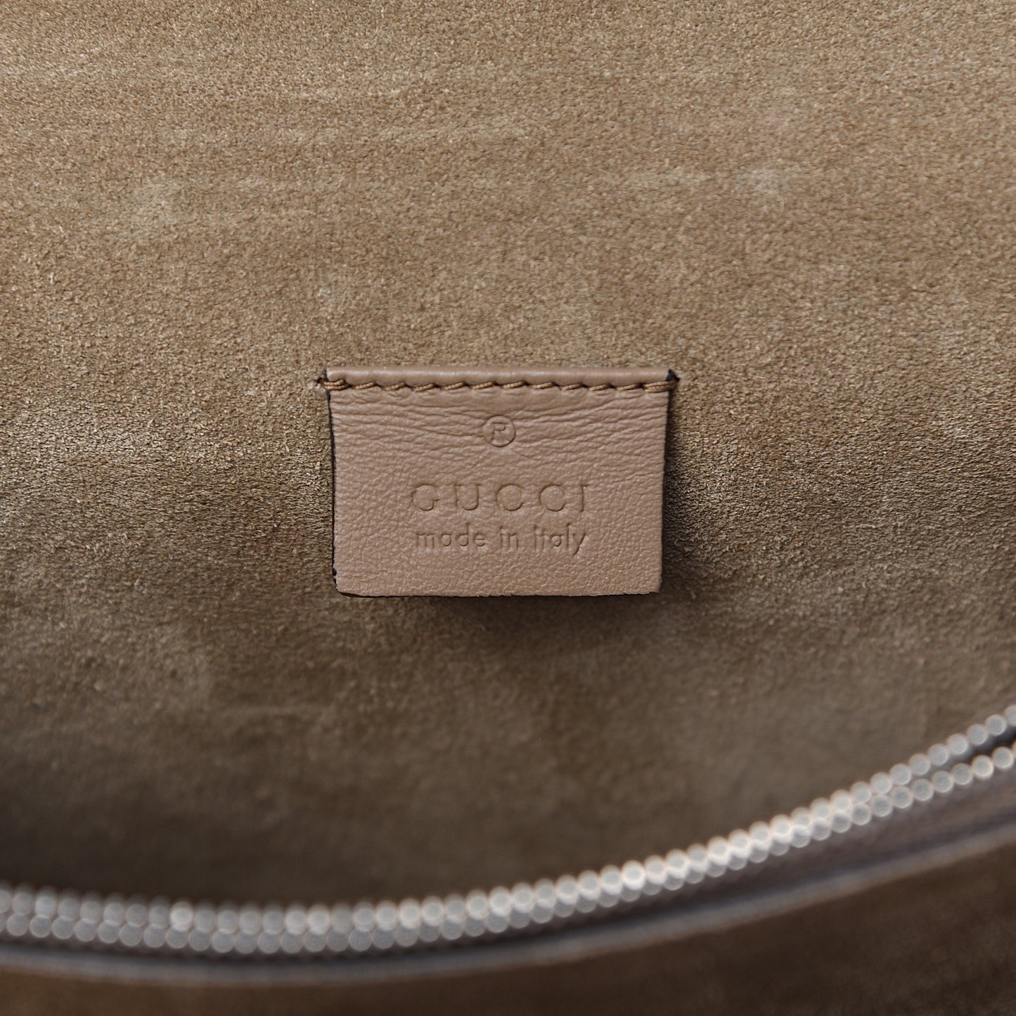 GG Supreme Monogram Medium Dionysus Shoulder Bag Taupe