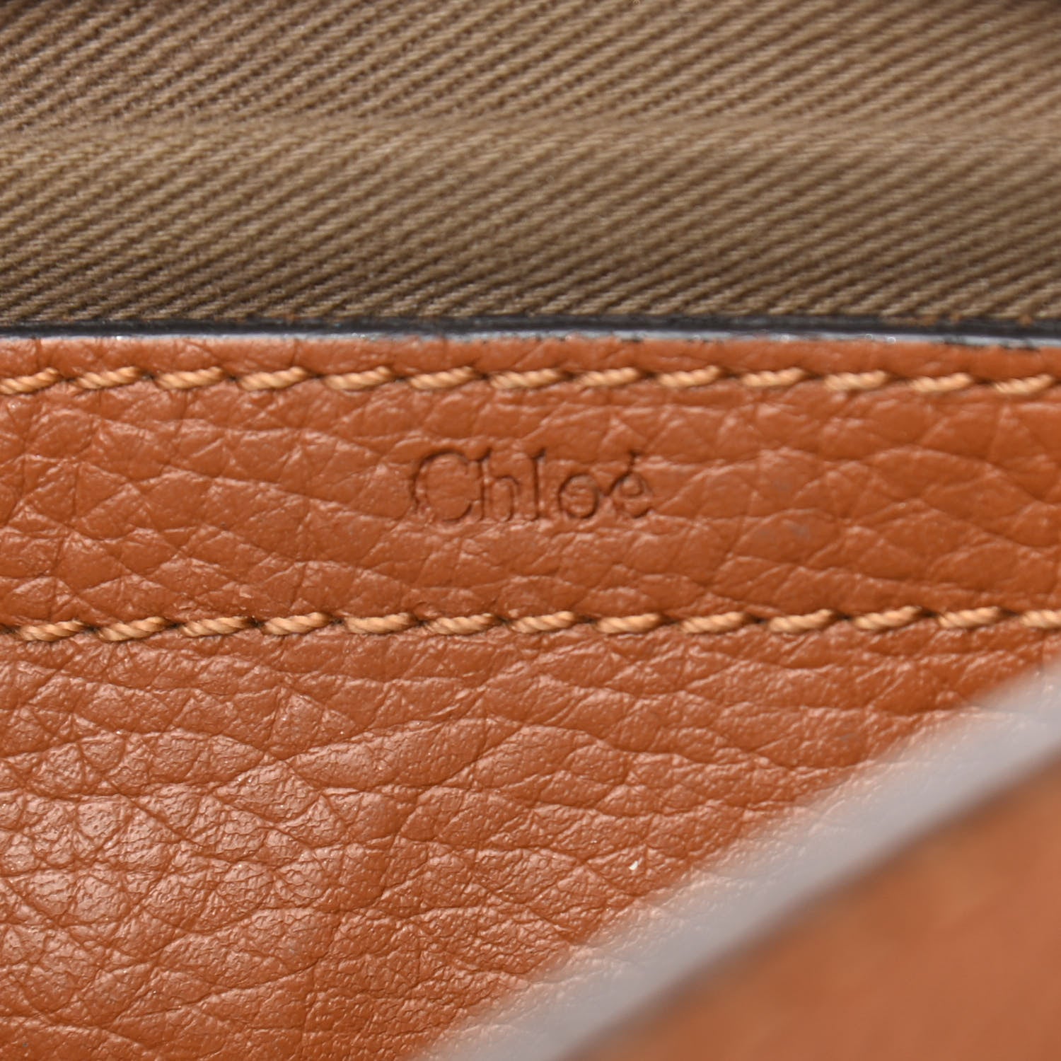 Chloe Calfskin Mini Marcie Round Crossbody Bag Tan 6 of 20