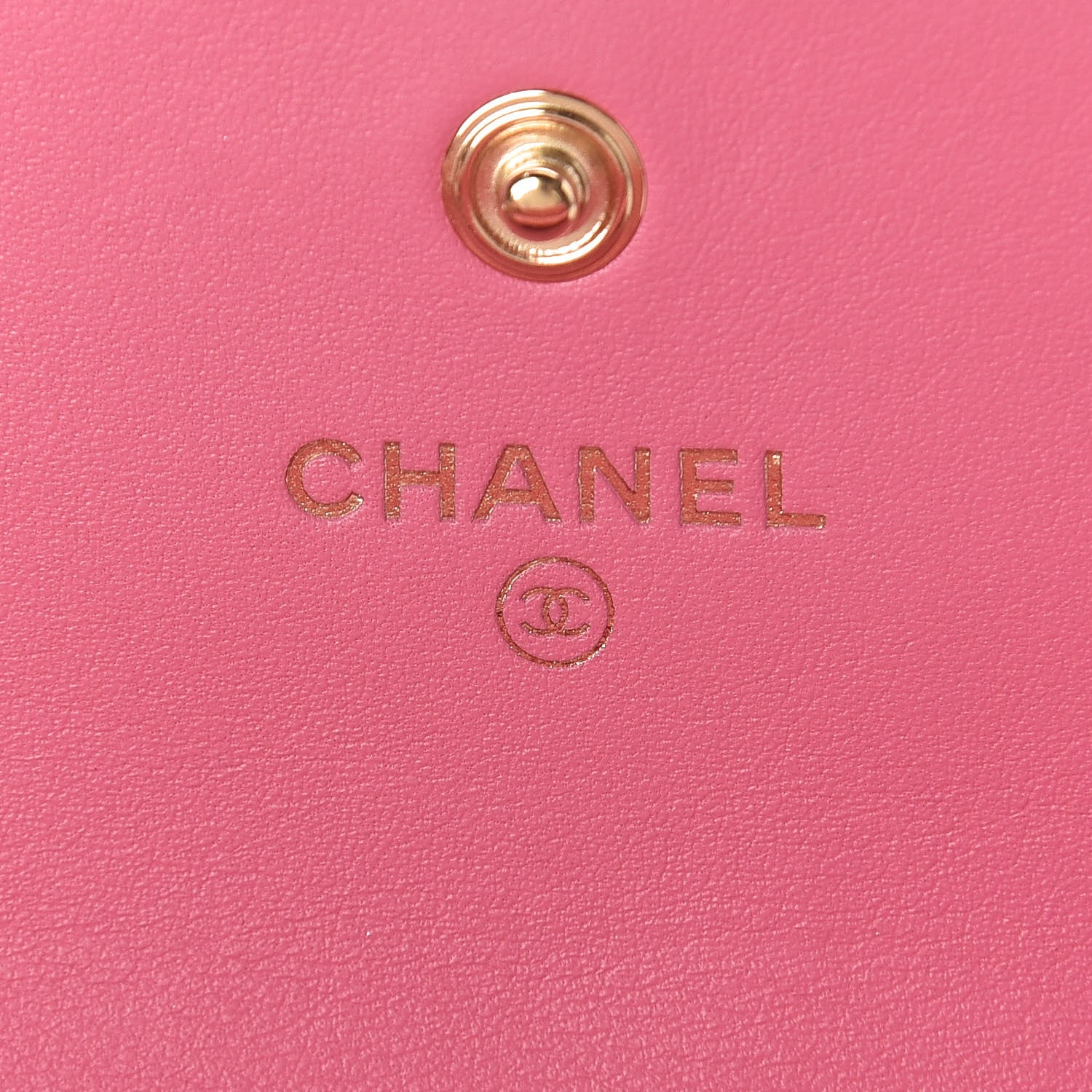 Chanel Lambskin Quilted Medium Boy Flap Wallet Pink 6 of 8