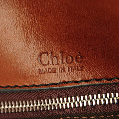 Chloe Calfskin Edith Dome Bowler Muscade 6 of 8