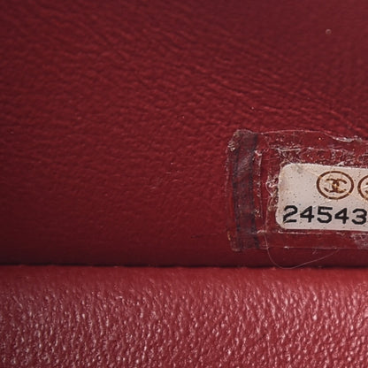 Chanel Caviar Quilted Mini Rectangular Flap Red 7 of 10