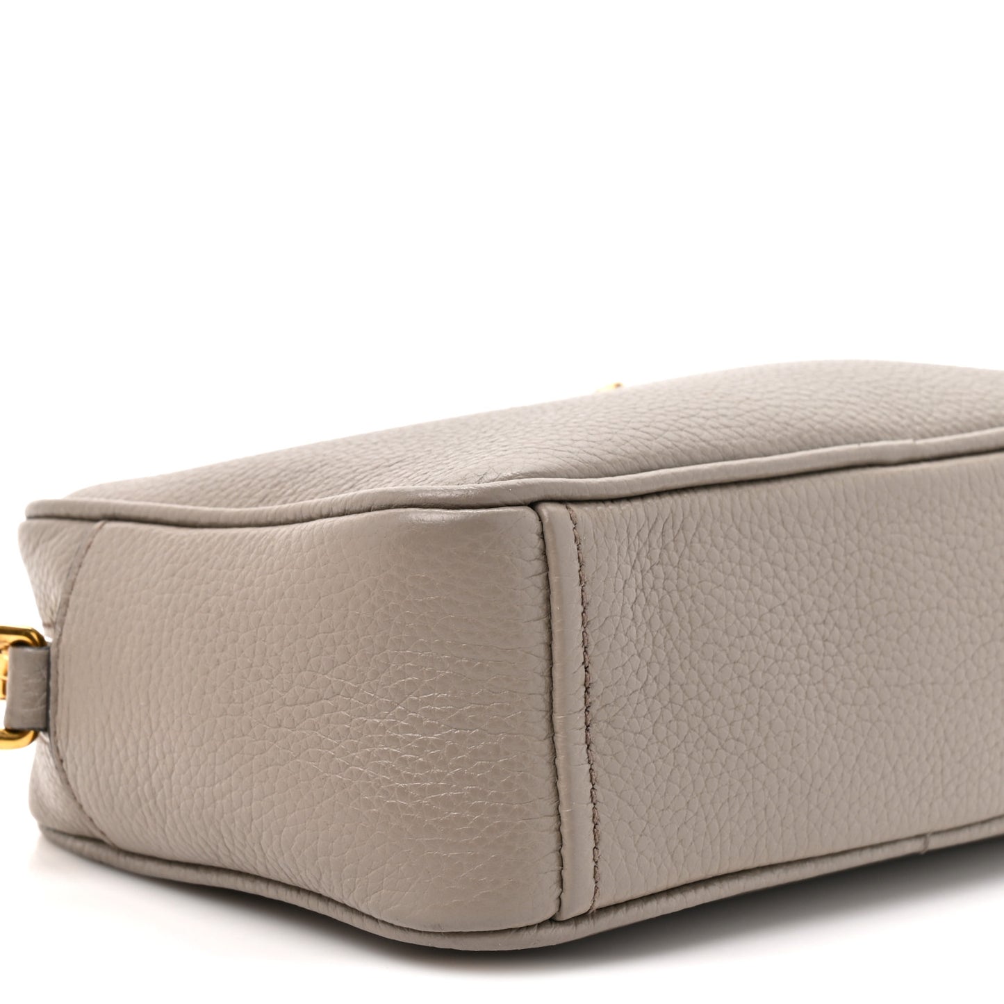 Vitello Daino Camera Bag Argilla