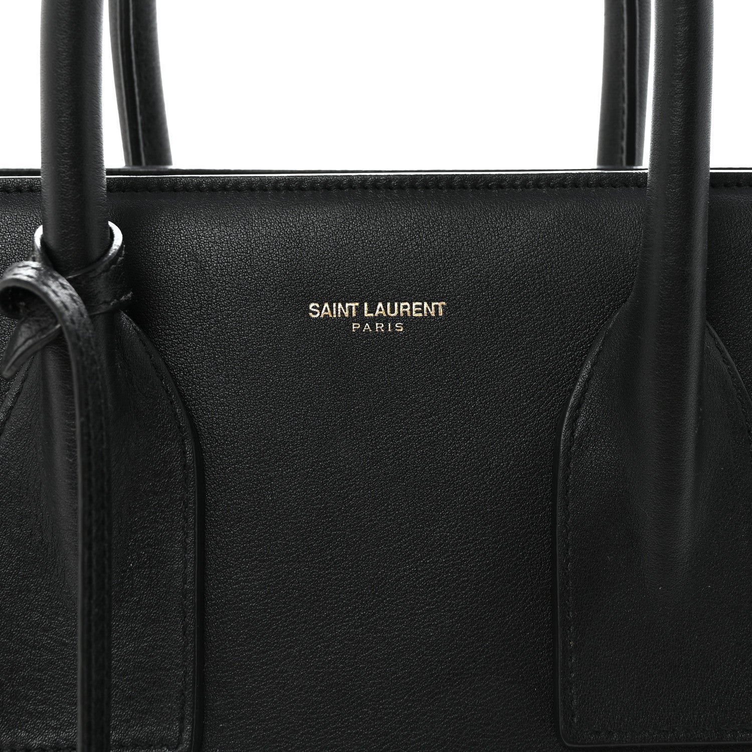 Saint Laurent Smooth Calfskin Small Sac De Jour Black 8 of 10