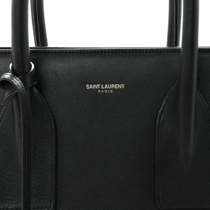 Saint Laurent Smooth Calfskin Small Sac De Jour Black 8 of 10